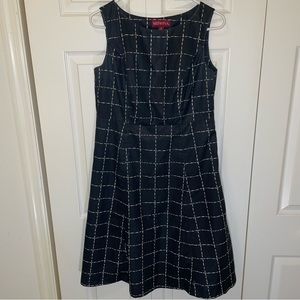 Merona Knee Length Plaid Dress